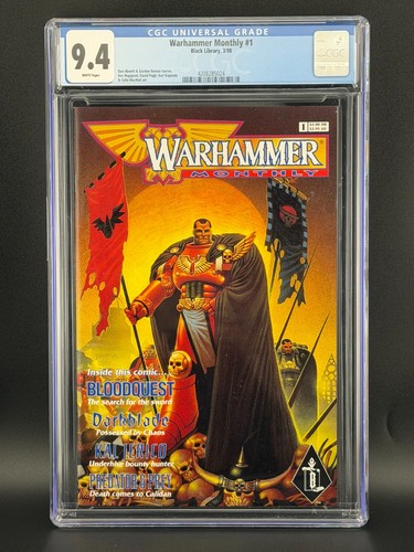 Warhammer monthly cgc - warhammer, 9.4